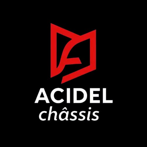 Logo Acidel-Châssis - Expert Profel en châssis PVC, aluminium et bois à Binche, Mons et La Louvière